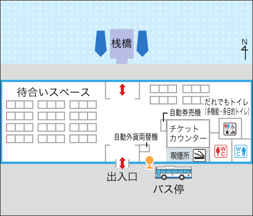 バス乗降場